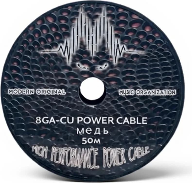 Кабель отрезной силовой PC-8GA-CU Mедь 3,2х8,4мм2 5м