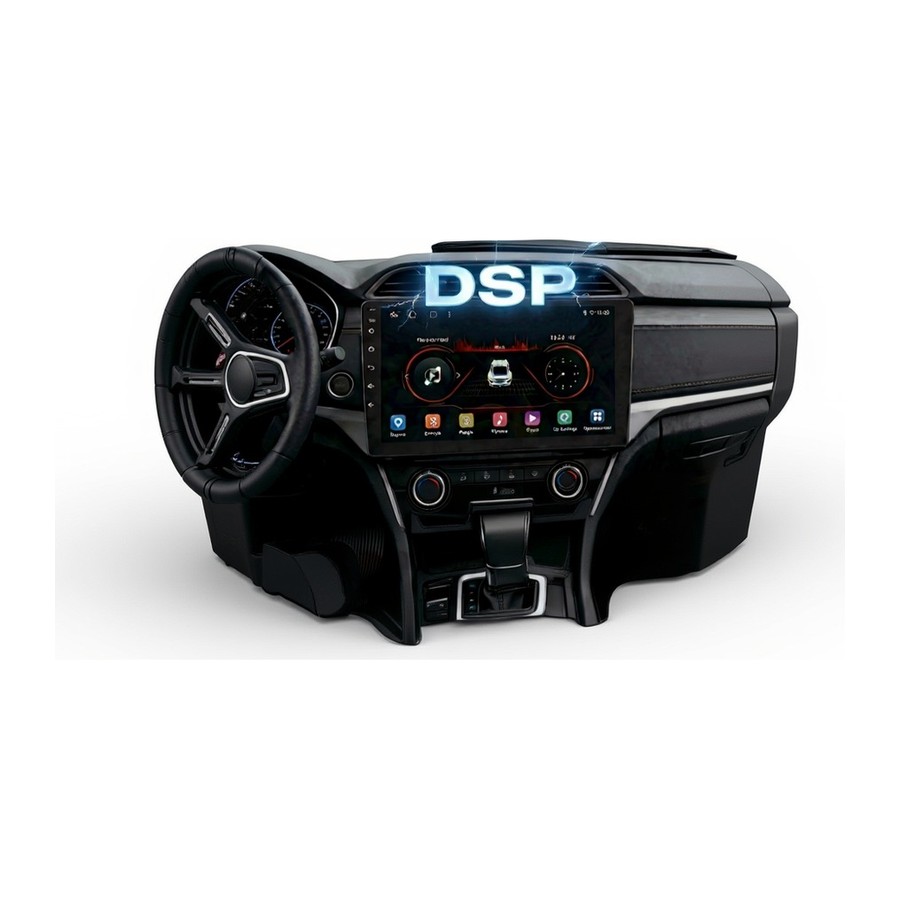 Автомагнитола ZEUS Android 9'' 4/64Gb 4G DSP, Wi-Fi, GPS, BT